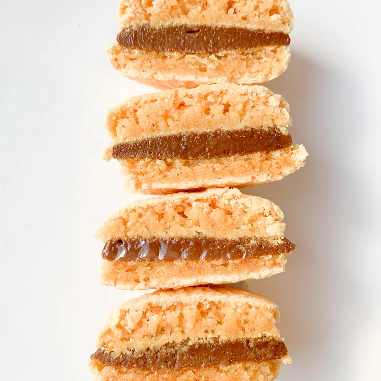Karamell Macaron